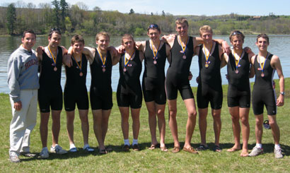 The bronze medal winning Hobart Novice 8.
