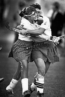Kim O'Gorman Menges (left)