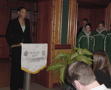 Head Coach Olympia Scott-Richardson